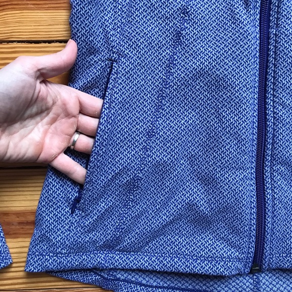 Athleta Purple Herringbone Jacket, EUC, S - Picture 6 of 16